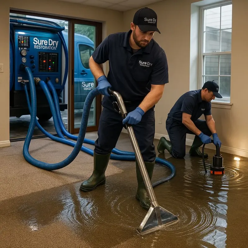 Water Extraction and Removal process in National City, CA